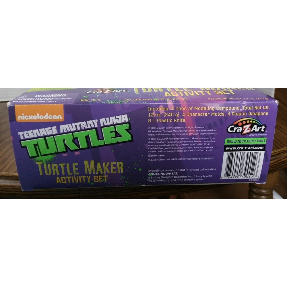 Teenage Mutant Ninja Turtles: Turtle Maker Activity Set (2014 Cra-Z-Art) New